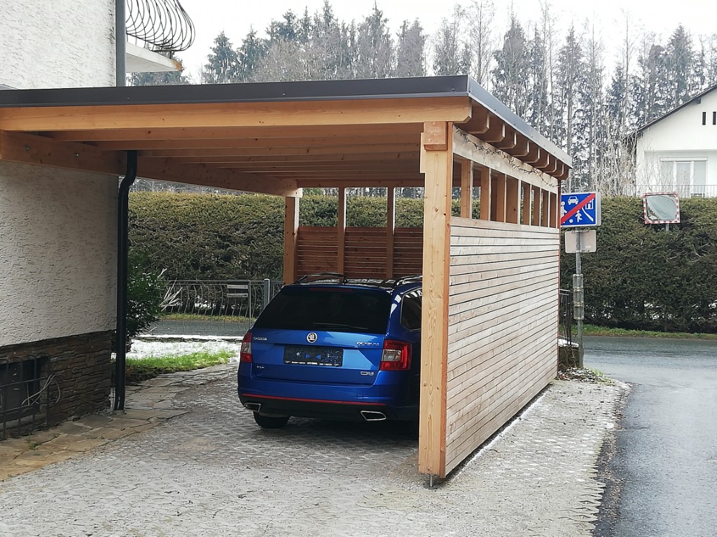 Carport Lärche